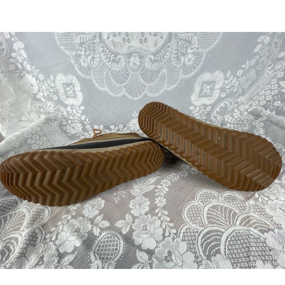 Sorel Out N About Plus Waterproof Booties Tan Black Women Size 8 - Picture 3 of 5
